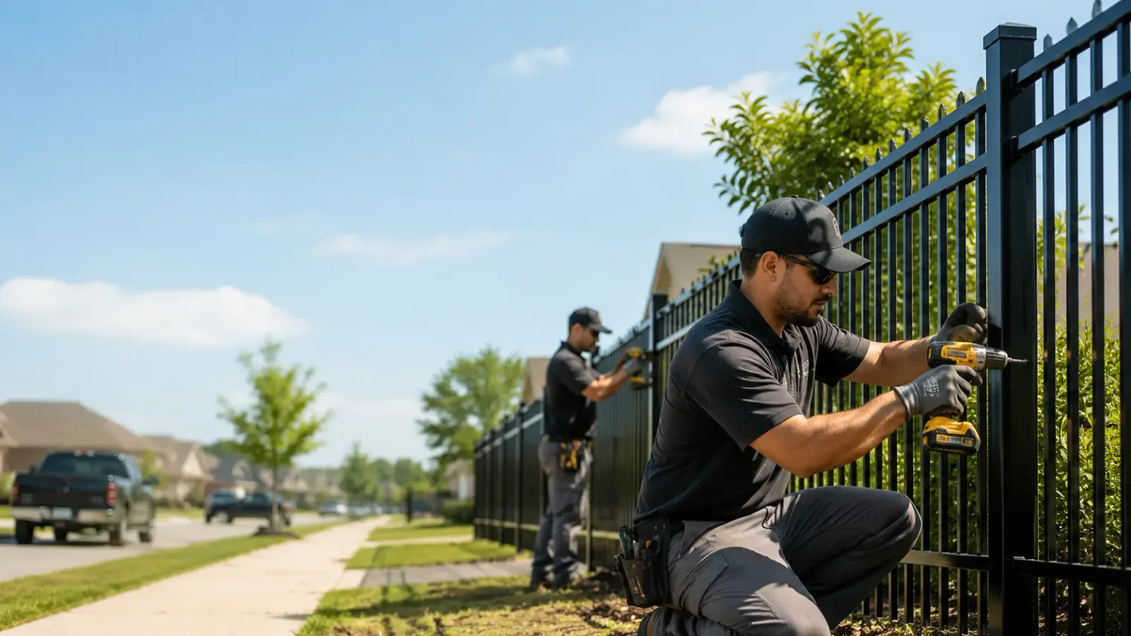 Metal Fence Installation in Mcallen, TX
